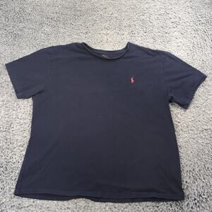 Polo Ralph Lauren Shirt Men Extra Large Blue Casual Normcore Minimal Crewneck